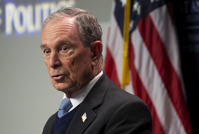 Trùm truyền thông Michael Bloomberg.