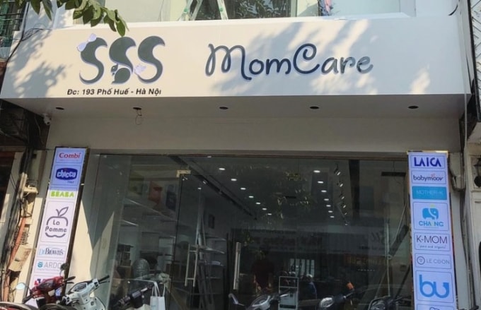 Nhiều sản phẩm bán tại SSS Momcare bị tịch thu do nghi là hàng nhập lậu. Ảnh: Tổng cục Quản lý thị trường