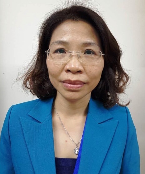 Bị can Phạm Thị Kim Tuyến. Ảnh: BCA.