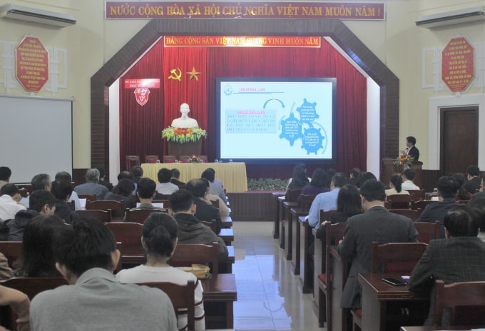 Quang cảnh hội thảo.