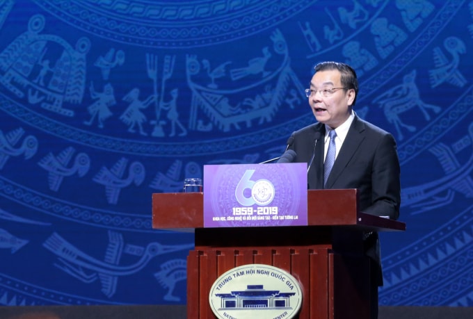 Bộ trưởng KH&CN Chu Ngọc Anh phát biểu