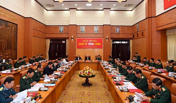 Toàn cảnh hội nghị. Ảnh: BQP.