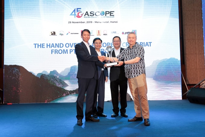 Petrovietnam tiếp nhận nhiệm vụ Ban Thư ký ASCOPE giai đoạn 2019-2024 từ PTT