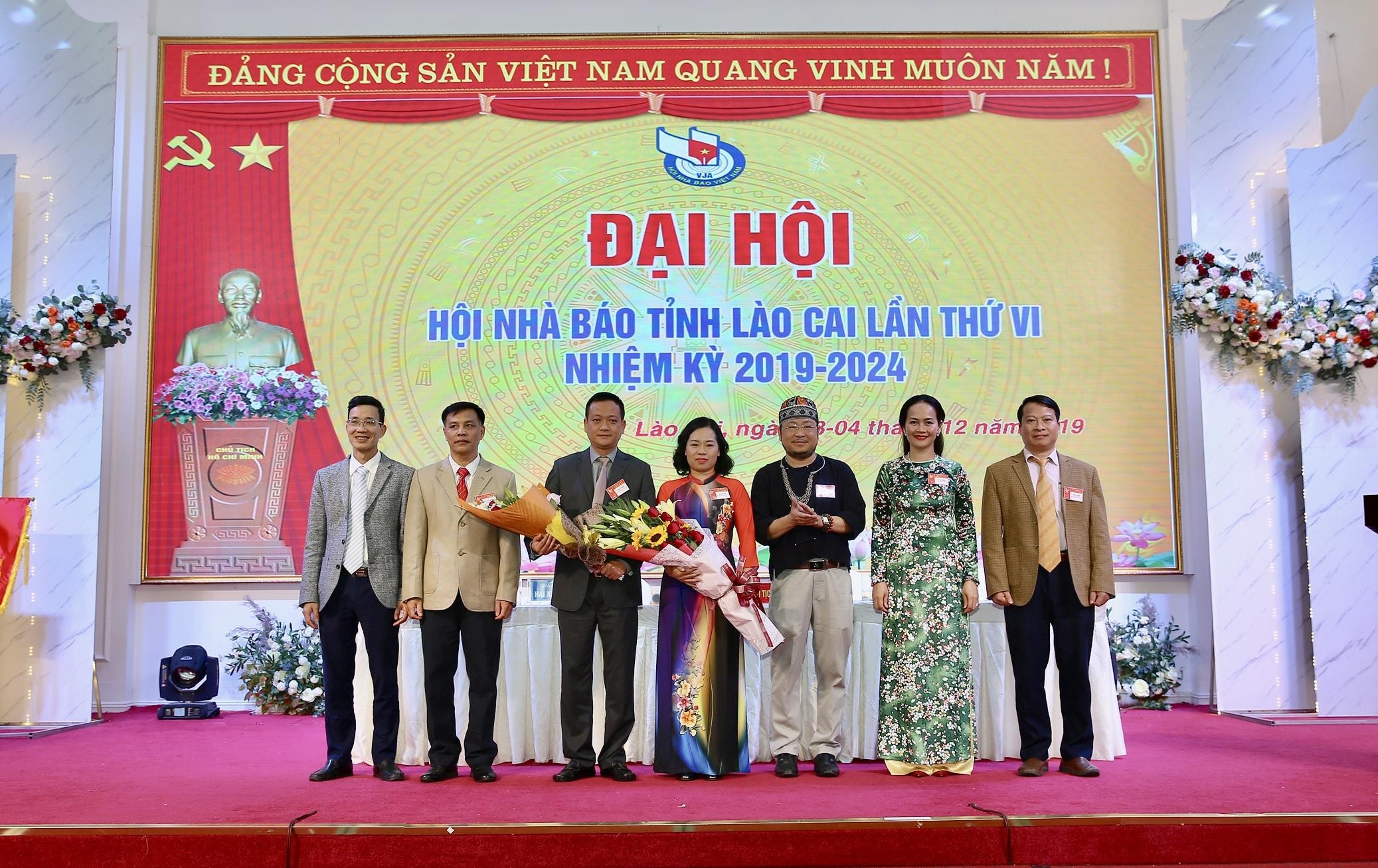 BCH khóa VI, nhiệm kỳ 2019-2024 gồm 7 đồng chí. Ảnh: Sơn Hải