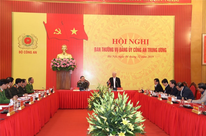 Toàn cảnh Hội nghị. Ảnh: BCA.