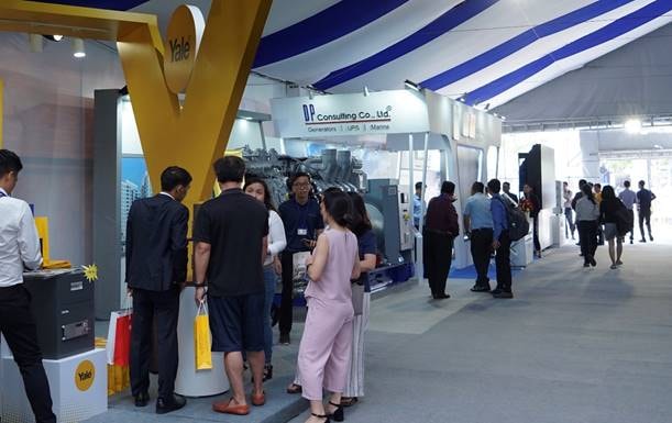Khu vực giới thiệu sản phẩm trong lĩnh vực Vật liệu xây dựng, nội ngoại thất.