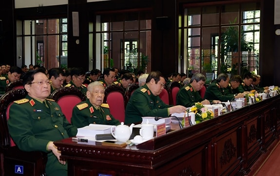 Các đại biểu tham dự Hội thảo. Ảnh: BQP.