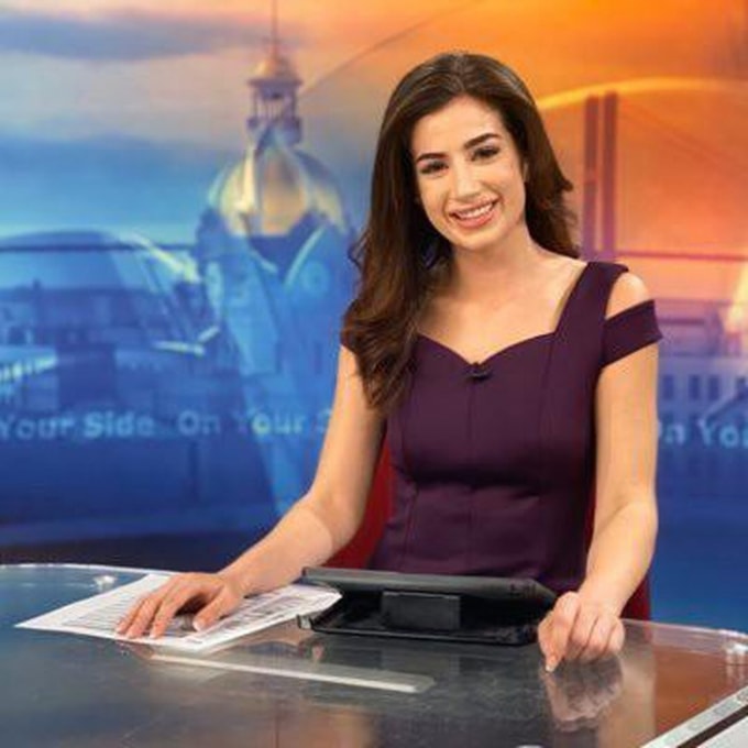 Nữ phóng viên Alex Bozarjian. Ảnh: The Washington Post