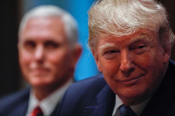 Tổng thống Mỹ Donald Trump. Ảnh: Reuters