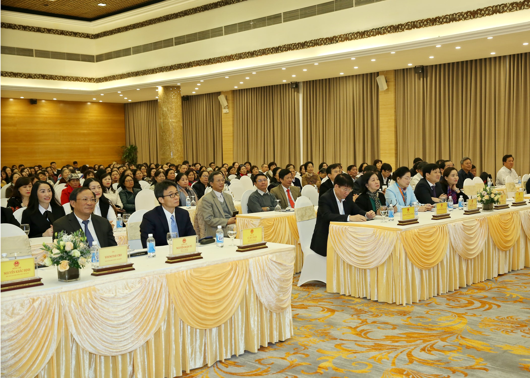 Các đại biểu tham dự Lễ phát động. Ảnh: Sơn Hải