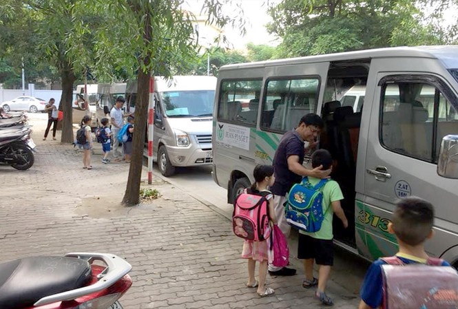Xử lý 39 trường hợp phương tiện đưa đón học sinh vi phạm (Ảnh minh họa)