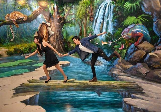 Tha hồ sống ảo với những tuyệt tác nghệ thuật.