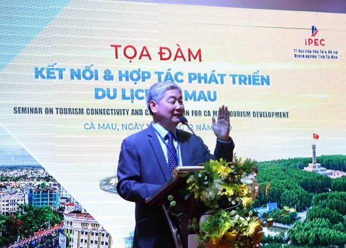Ông Peerapol Triyakasem - Chủ tịch Công ty Du lịch Virgo Solution (Thái Lan) chia sẻ kinh nghiệm trong việc phát triển du lịch.