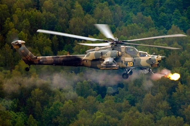 Trực thăng Mi-28. Ảnh: Getty