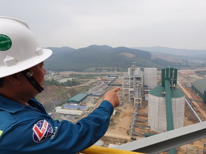 Công trình Nhà máy xi măng Tân Thắng mang đậm dấu ấn bàn tay và trí tuệ những người thợ Lilama.