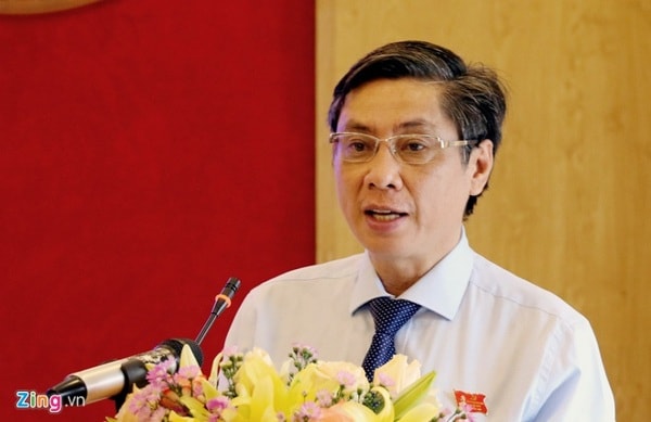 Ông Lê Đức Vinh bị cách chức Chủ tịch UBND tỉnh Khánh Hoà nhiệm kỳ 2016 - 2021 và xóa tư cách Phó chủ tịch UBND tỉnh Khánh Hòa nhiệm kỳ 2011 - 2016. Ảnh: Zing