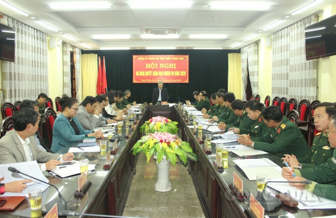 Toàn cảnh hội nghị.