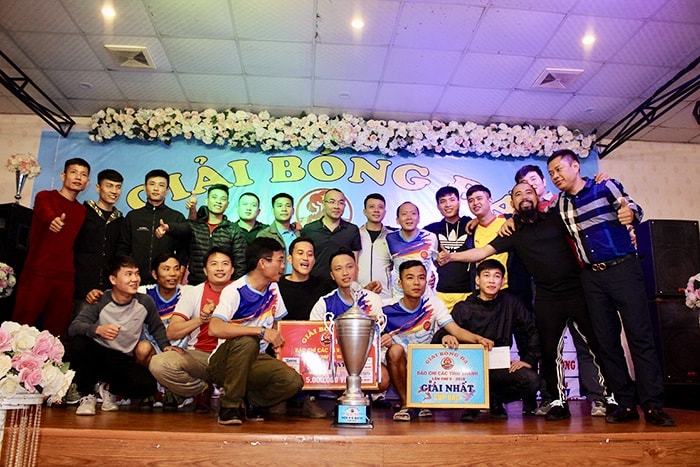 FC Báo chí Thanh Hóa giành chức vô địch nội dung Cúp bạc của mùa giải lần thứ V - 2019.