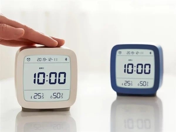 Xiaomi ra mắt đồng hồ báo thức có đo nhiệt độ, độ ẩm Qingping