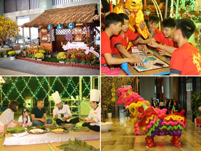 Không khí Tết tràn ngập tại các quần thể nghỉ dưỡng của FLC trong mỗi dịp Tết.