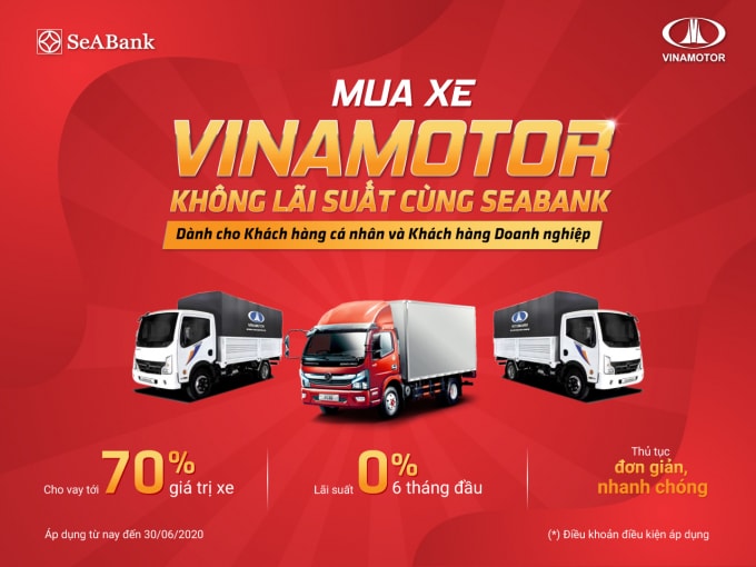 SeABank uu dai mua xe o to