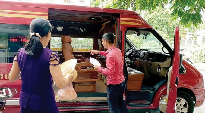 Kiểm tra, xử lý nghiêm tình trạng xe dù, bến cóc trên tuyến Hà Nội - Quảng Ninh (Ảnh minh họa)