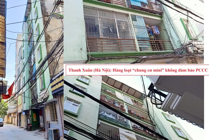 Thanh Xuân (Hà Nội): Hàng loạt “chung cư mini” không đảm bảo PCCC, tiềm ẩn nhiều nguy cơ cháy nổ