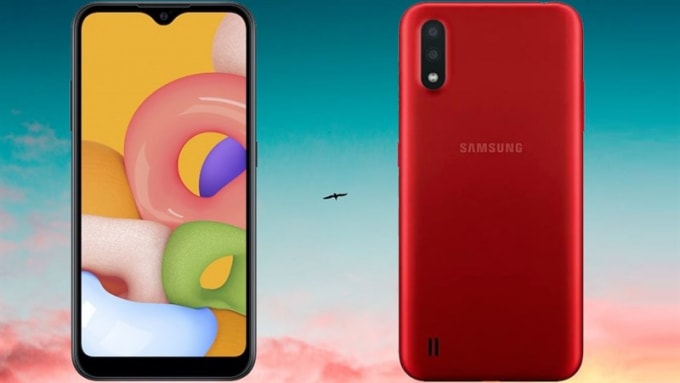 Samsung ra mắt Galaxy A01 giá rẻ, chất lượng khá