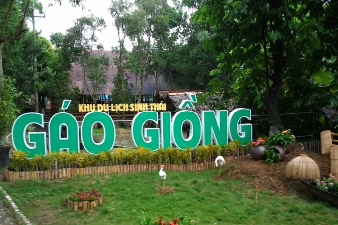 Khu du lịch sinh thái Gáo Giồng, một điểm đến tiêu biểu của Đồng Tháp.