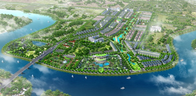 River Silk City – Sông Xanh sở hữu khu biệt thự ven sông Châu Giang đắt giá bậc nhất Hà Nam.