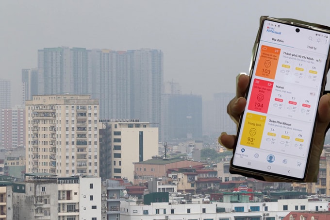 Hà Nội đang trải qua những ngày ô nhiễm không khí kinh khủng nhất. Ảnh: Ngọc Thắng - Ngọc Dương
