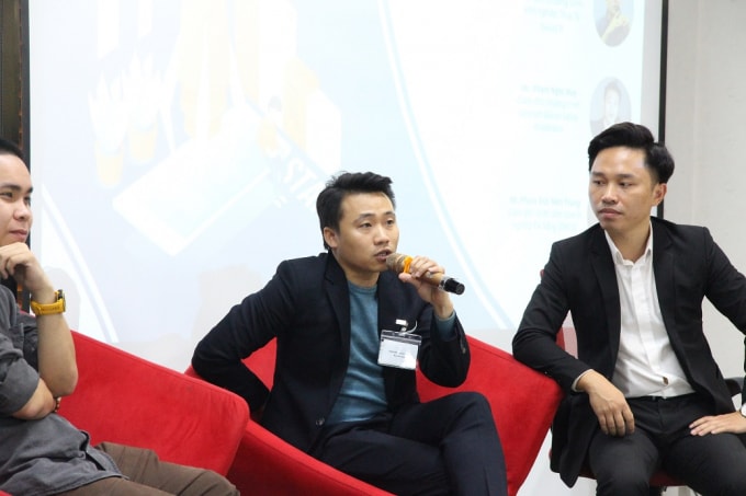 Ông Phạm Ngọc Huy chia sẻ về mô hình thúc đẩy kinh doanh của VSV và ứng dụng tại các đại phương trên cả nước
