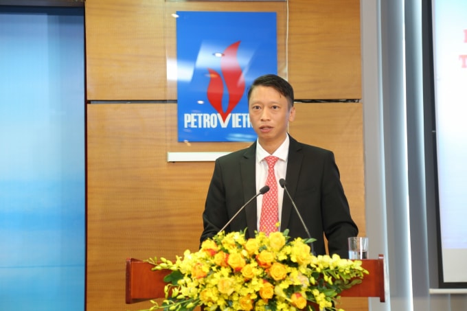 Chủ tịch HĐTV PVEP Trần Hồng Nam phát biểu tại Hội nghị