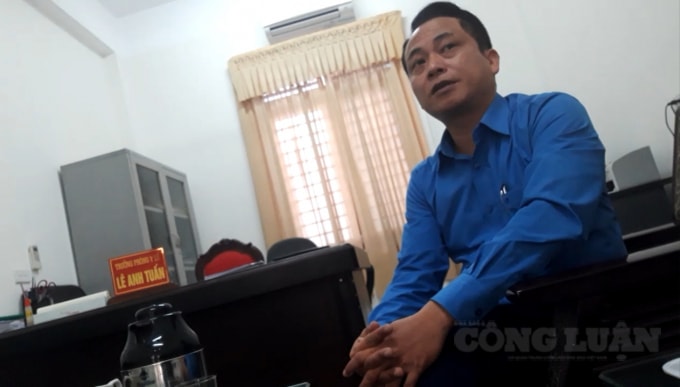 Ông Lê Anh Tuấn, Trưởng phòng Y tế thị xã Phú Thọ không cung cấp thông tin, tài liệu cho cơ quan báo chí.