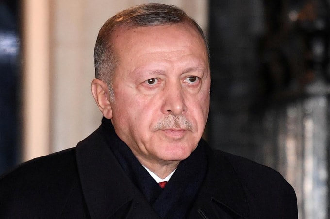 Tổng thống Thổ Nhĩ Kỳ Tayyip Erdogan. Ảnh: Reuters