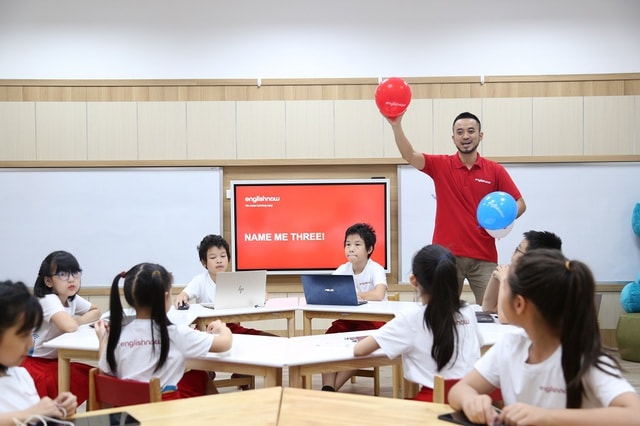 Mô hình tiếng Anh ứng dụng công nghệ thông minh của Hàn Quốc đã xuất hiện tại Việt Nam với tên gọi English Now