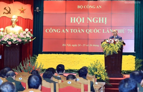 Thủ tướng Nguyễn Xuân Phúc phát biểu chỉ đạo tại Hội nghị. Ảnh: VGP
