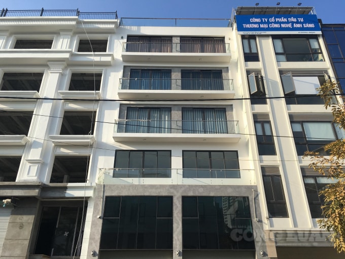Một số công trình đã được chủ đầu tư đưa vào cho thuê làm văn phòng công ty.