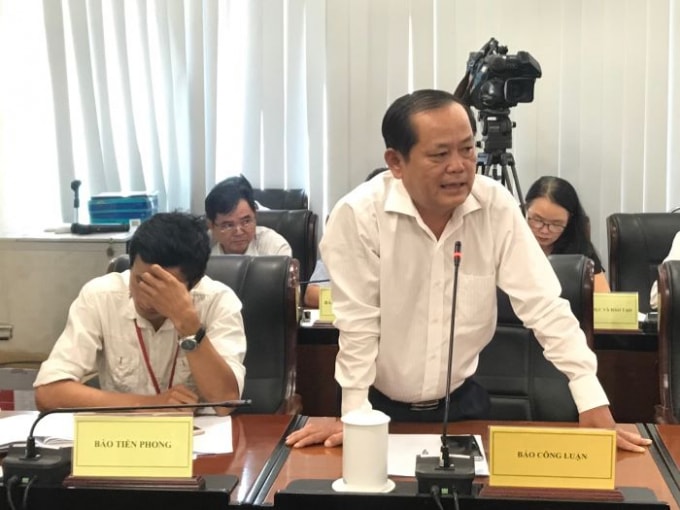Tại hội nghị, nhiều vấn đề dư luận quan tâm đã được các nhà báo đặt ra.