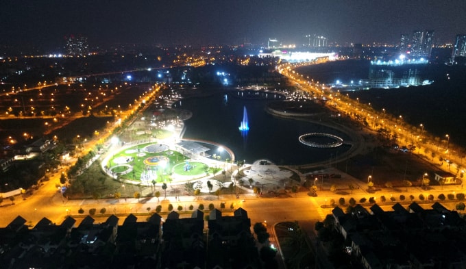 Công viên Thiên Văn học được hoàn thiện sẽ tạo ra cảnh quan vô cùng đẹp mắt cho Khu đô thị Dương Nội