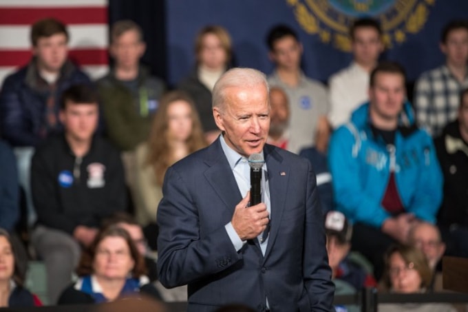 Ông Joe Biden. Ảnh: GI