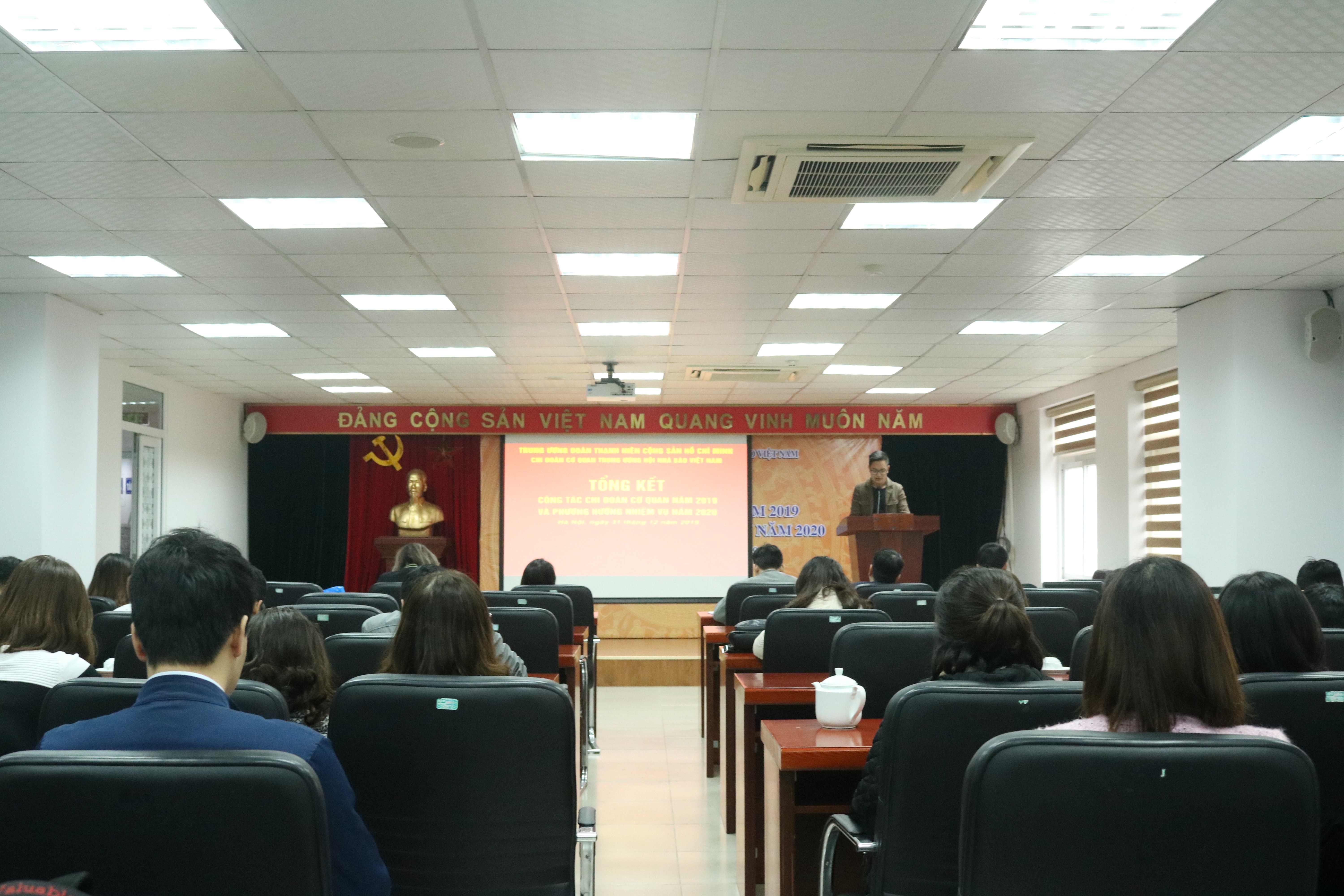 Năm 2019, Đoàn Thanh niên đã tổ chức nhiều hoạt động sôi nổi, thiết thực và bổ ích. Ảnh: Long Đặng