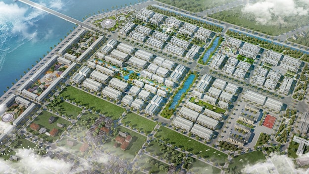 Palm Village được ví như “lá phổi xanh” của dự án FLC Tropical City Ha Long.