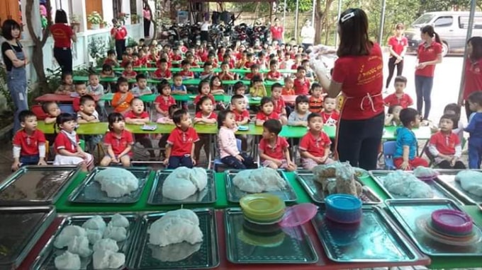Các chương trình ngoại khóa được triển khai bài bản, đều đặn.