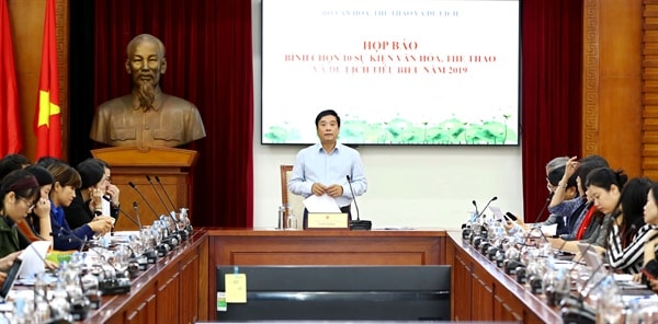 Khoảng 150 nhà báo tham gia Bình chọn 10 sự kiện văn hóa, thể thao và du lịch tiêu biểu năm 2019
