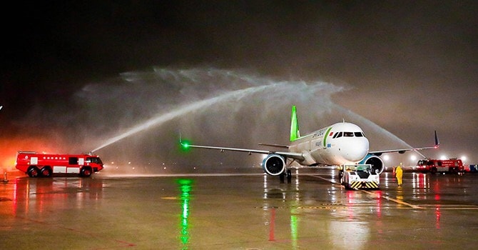 Hãng hàng không Bamboo Airways chính thức khai trương đường bay thường lệ kết nối Hà Nội – Đài Bắc.