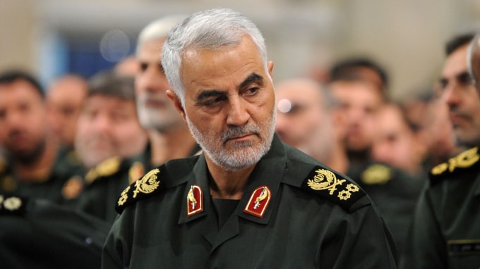Đại tướng Iran Qaseem Soleimani. Ảnh: Internet