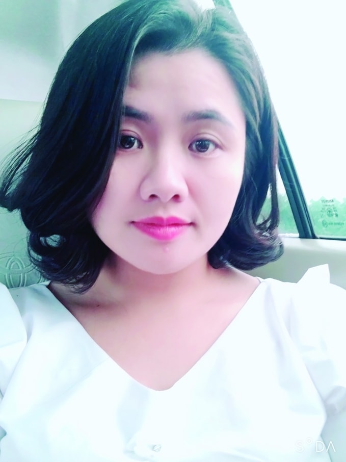 Bà Trần Thị Khánh Hương - Giám đốc Công ty cổ phần thương mại, công nghệ và truyền thông Hà Nội,