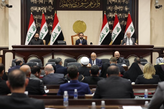Quốc hội Iraq. Ảnh: Reuters