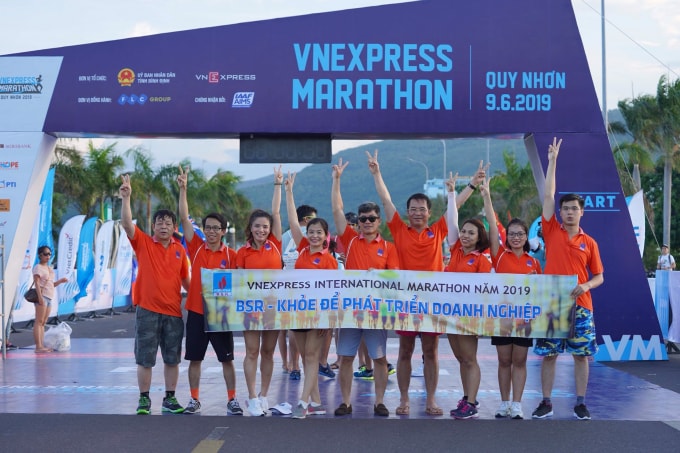 CLB Việt dã BSR tham dự giải chạy VnExpress Quy Nhơn 2019.